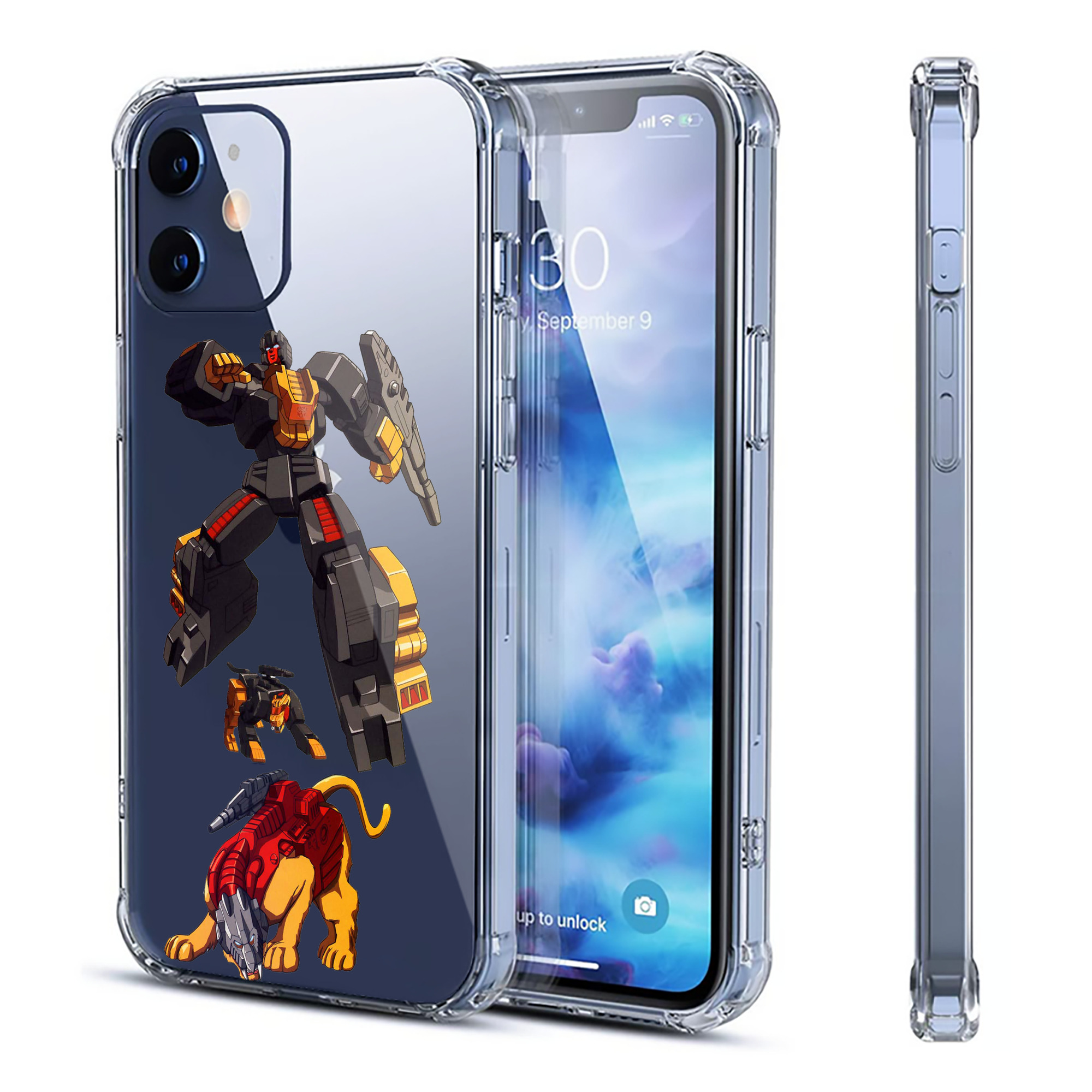 （画像用）  【iPhone 12シリーズ対応】透明スマホケース（クリアソフトケース）